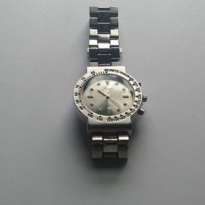 Fondini Silver Stainless Steel Watch